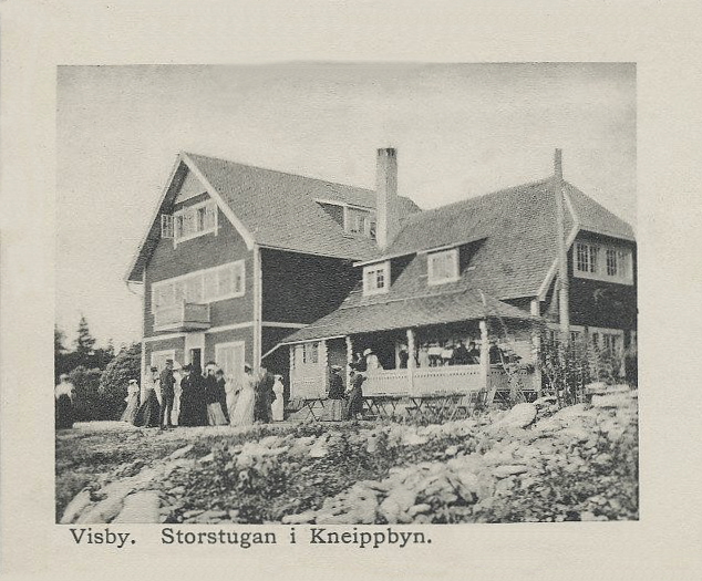 Gotland, Visby,  Storstugan i Kneippbyn
