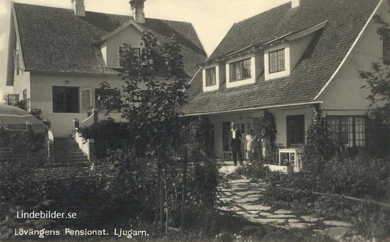 Gotland, Lövängens Pensionat, Ljugarn 1932