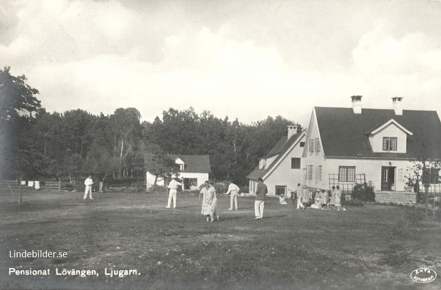 Gotland, Johanssons Pensionat, Ljugarn 1929