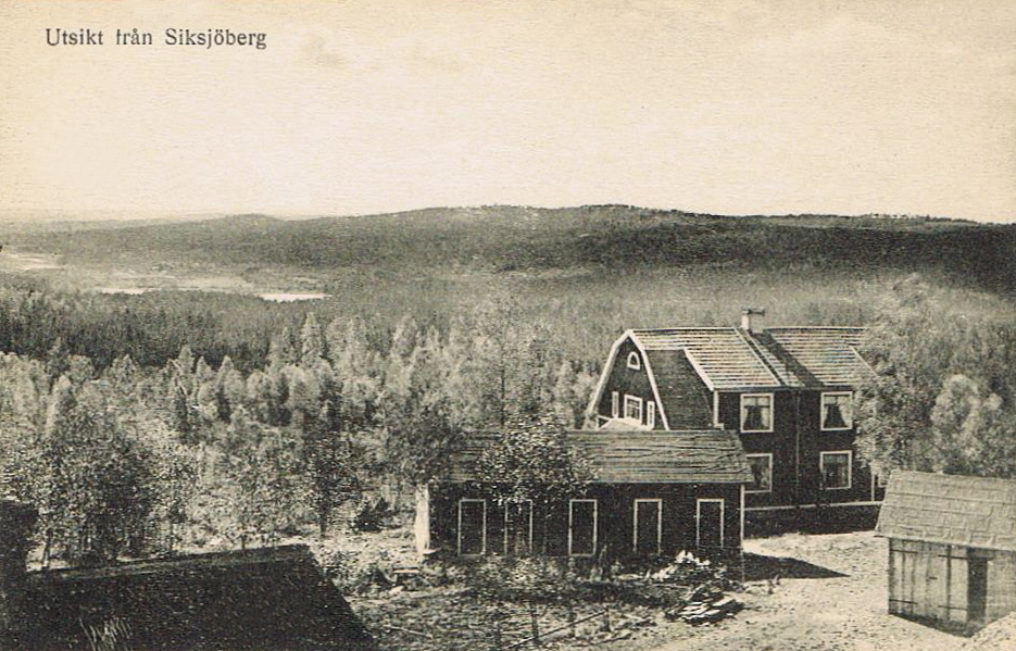 Utsikt från Siksjöberg