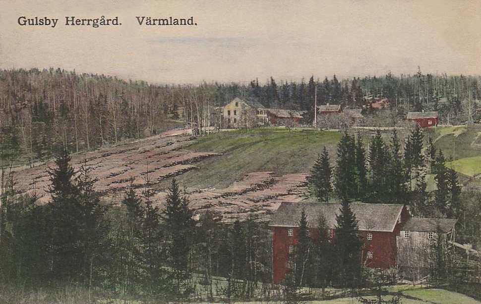 Gulsby Herrgård, Värmland 1911