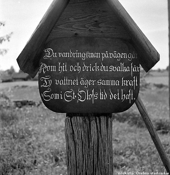 Kumla, Hardemo St Olofs Källa 1957
