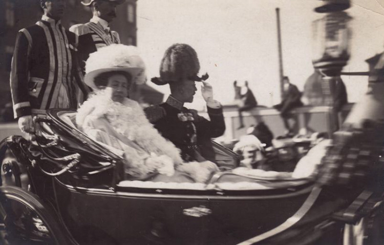 Gustaf V och Victoria Guldbröllop 1907