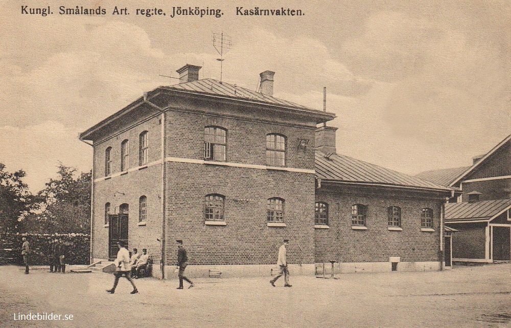 Kungl Smålands Art Regte, Jänköping, Kasärnvakten