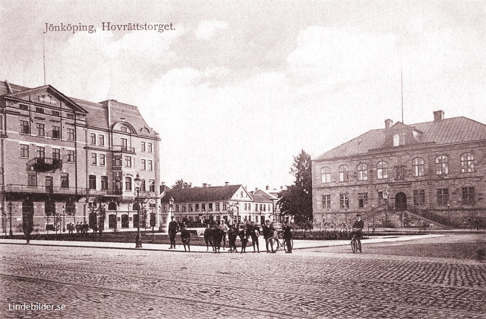 Jönköping. Hovrättstorget 1909