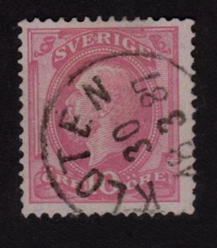 Kloten Frimärke 30/3 1887