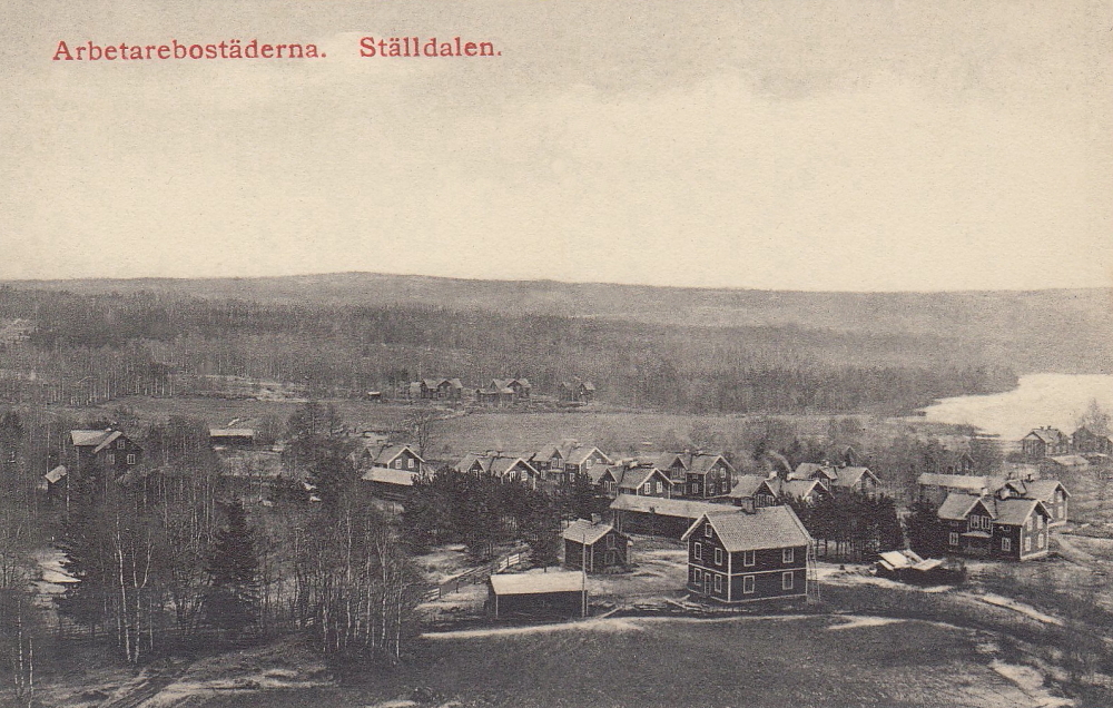 Kopparberg, Ställdalen Arbetarebostäder 1908