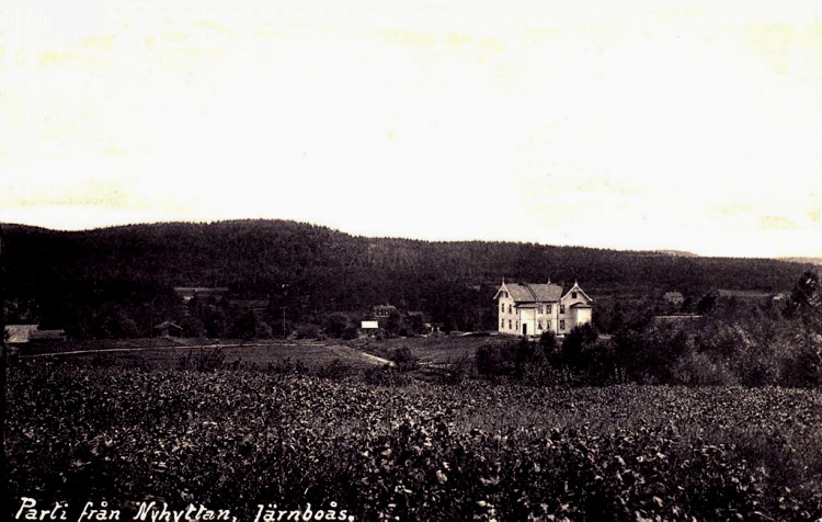 Nora, Järnboås, Nyhyttans parti från 1912