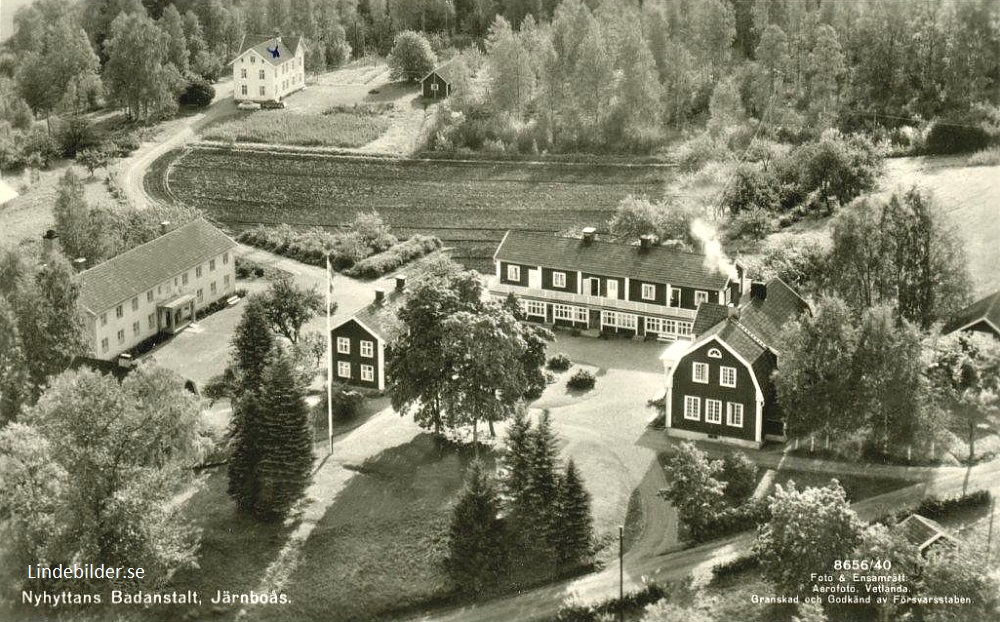 Nyhyttans Badanstalt, Järnboås