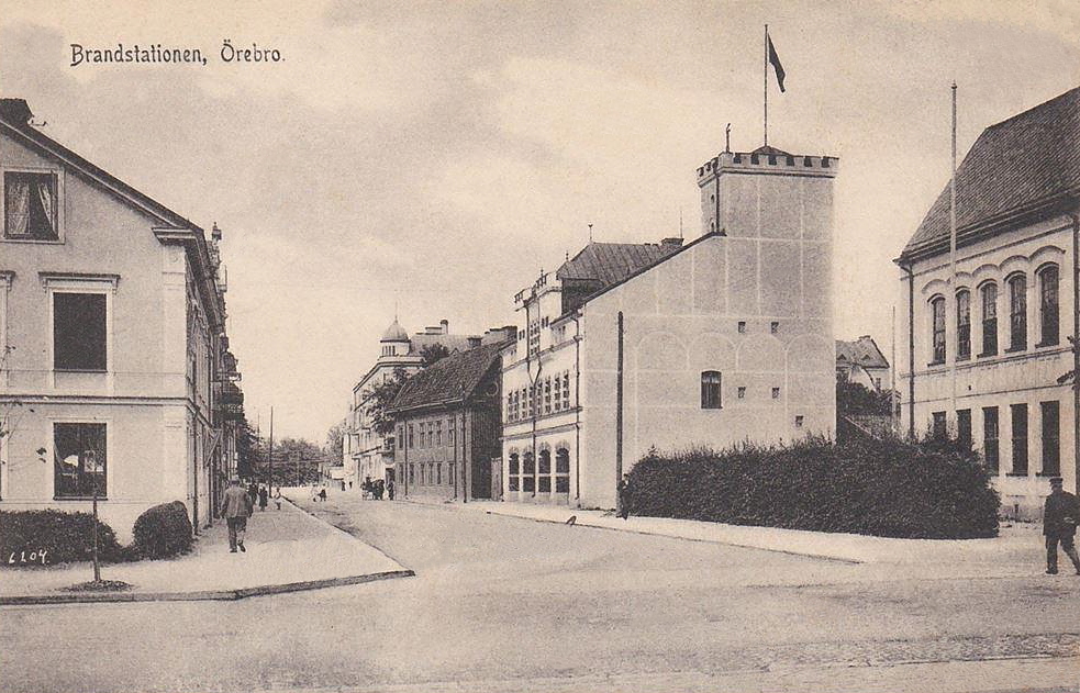 Örebro Brandstationen 1909