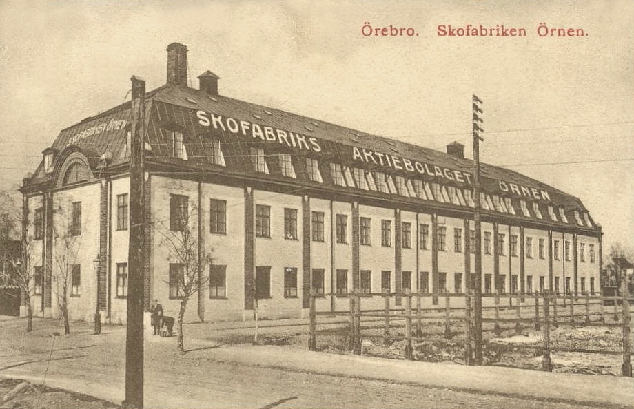 Örebro, Skofabriken Örnen 1912