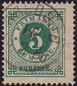 Hällefors, Bredsjö Frimärke 16/2 1886