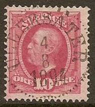 Ullersäters Frimärke 4/8  1894