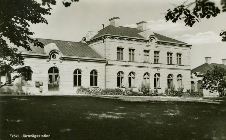 Frövi Järnvägsstation 1951