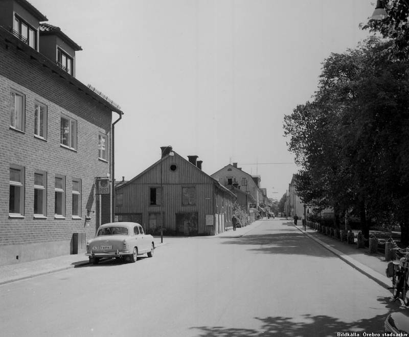 Nora Prästgatan Österut 1968