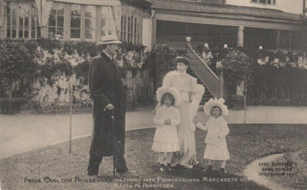Prins Carl, Mamma Ingeborg, Margaretha, Märtha