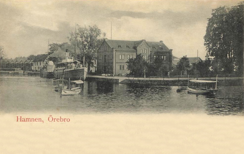 Hamnen Örebro 1901