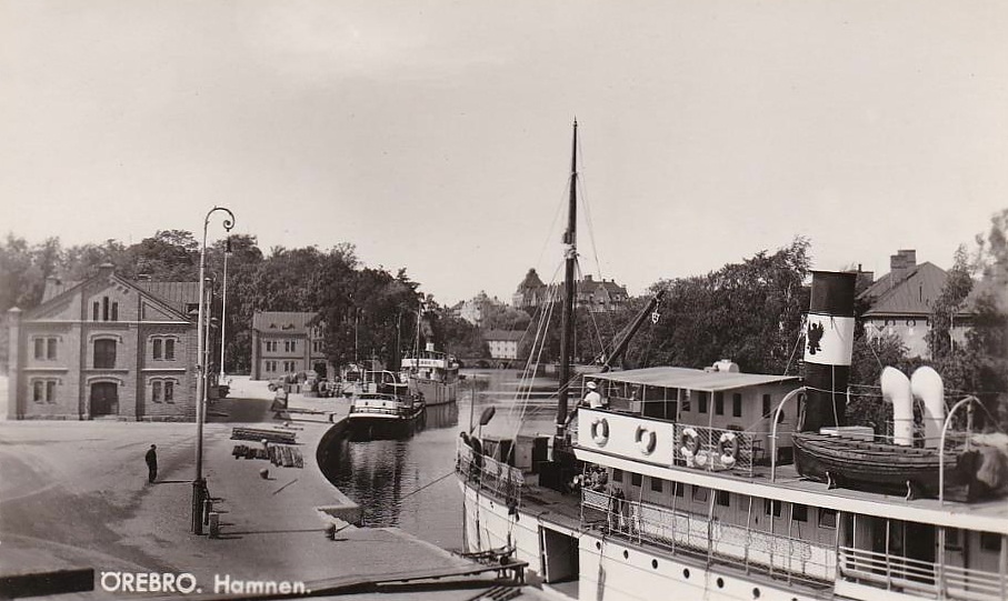 Örebro Hamnen 1954