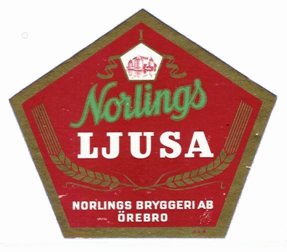 Örebro Bryggeri Norlings Ljusa Klass I