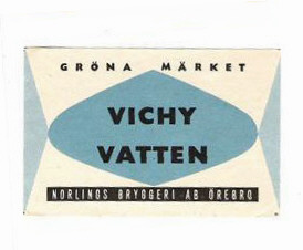 Örebro Norlings Bryggeri Vichy Vatten
