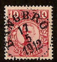 Bångbro Frimärke 17/5 1912