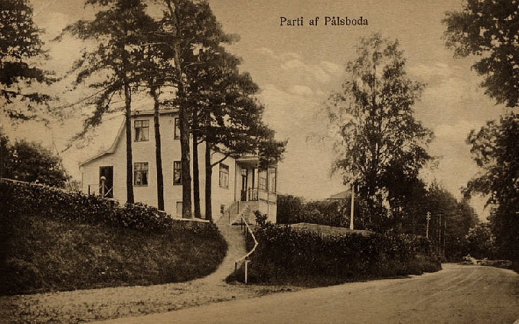 Parti af Pålsboda 1919