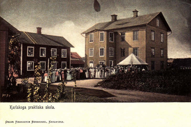 Karlskoga Praktiska Skolan 1909, Färgfoto
