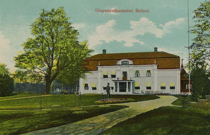Karlskoga, Bofors Disponentbostaden, Parkarbetare, Strömsfors 1911