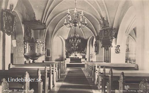 Arbogs ST Nikolaikyrkan 1940