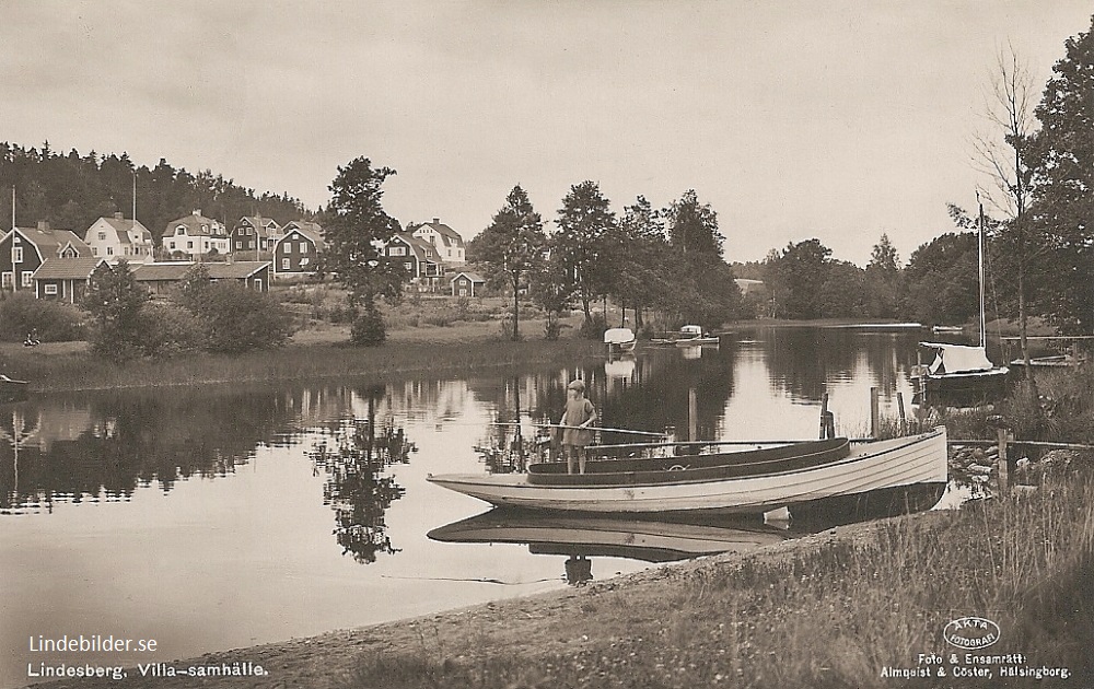 Lindesbergs Villa - samhälle 1932