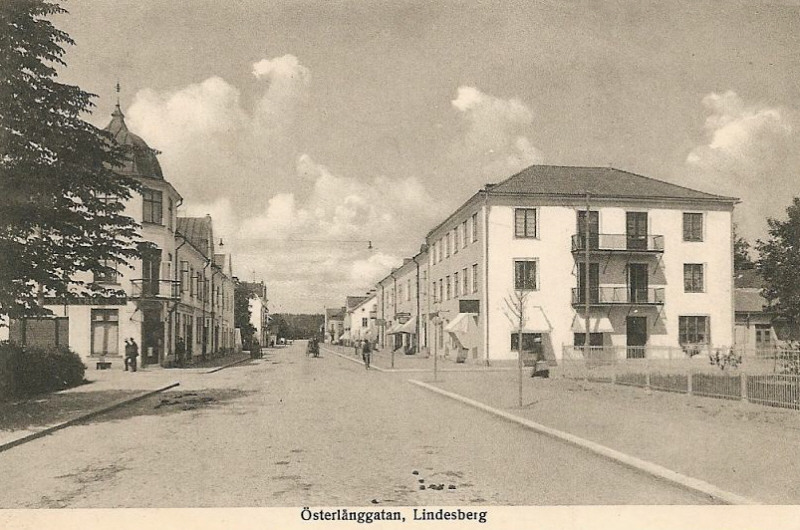 Lindesberg Österlånggatan 1920