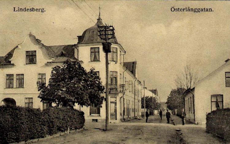 Lindesberg Österlånggatan 1914