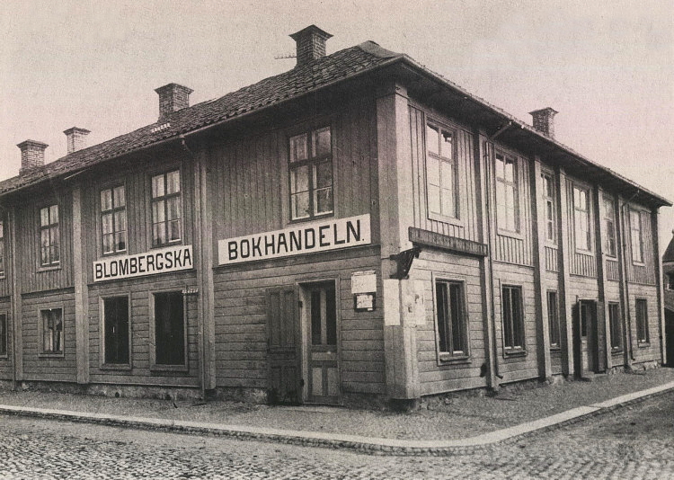 Blombergska bokhandeln Kungsgatan1910