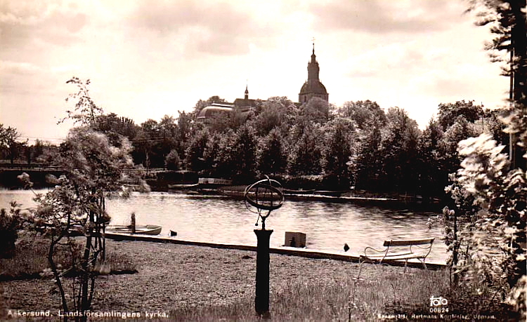 Askersund Landsförsamlingens Kyrka 1953