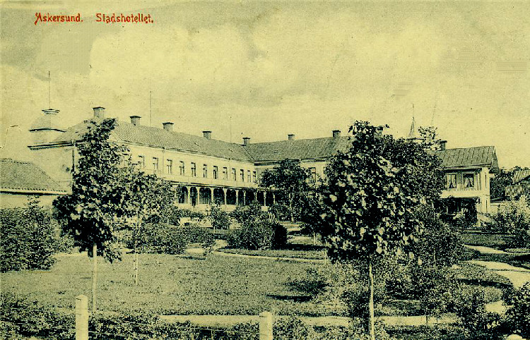Askersund Stadshotellet 1909