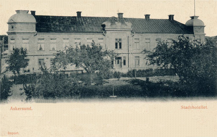 Askersund Stadshotellet 1902