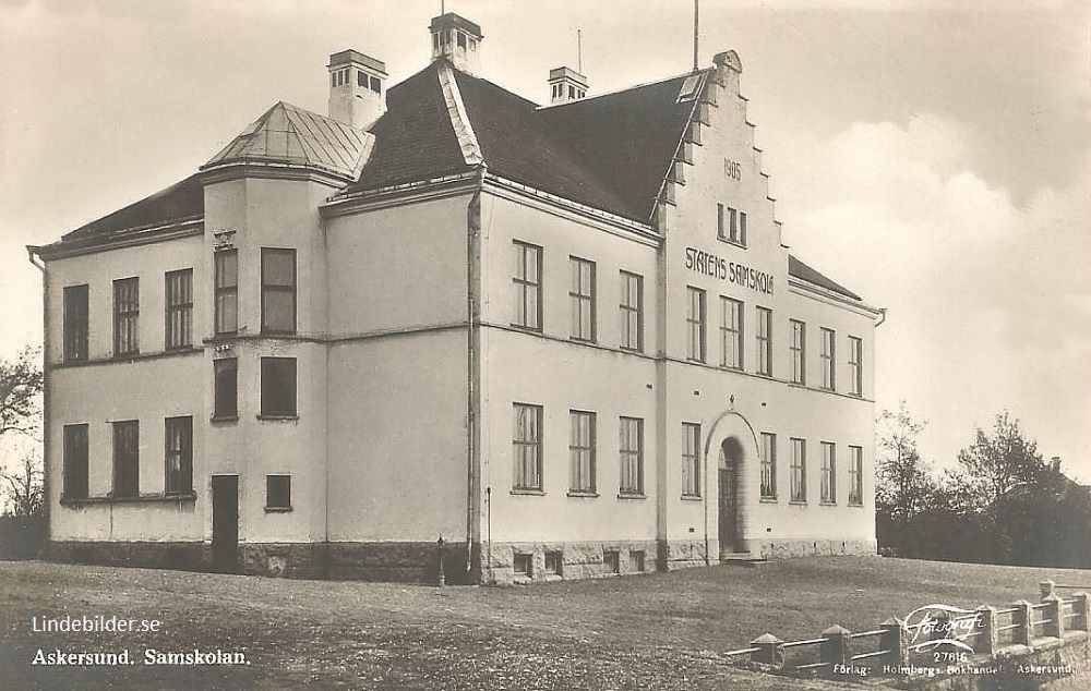 Askersund Samskolan 1930
