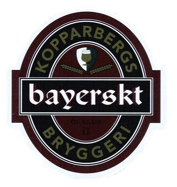 Kopparbergs Bryggeri Bayerskt öl Klass II
