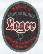 Kopparberg bryggeri Lager klass II