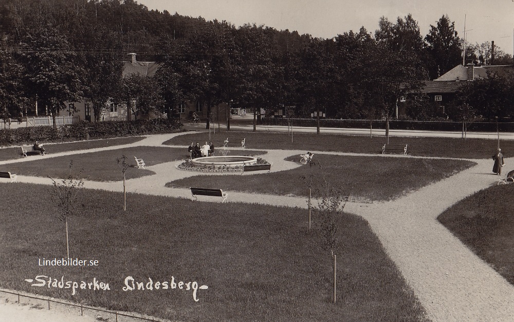 Lindesberg Stadsparken 1929