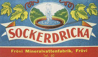 Frövi Mineralvattenfabrik Sockerdricka
