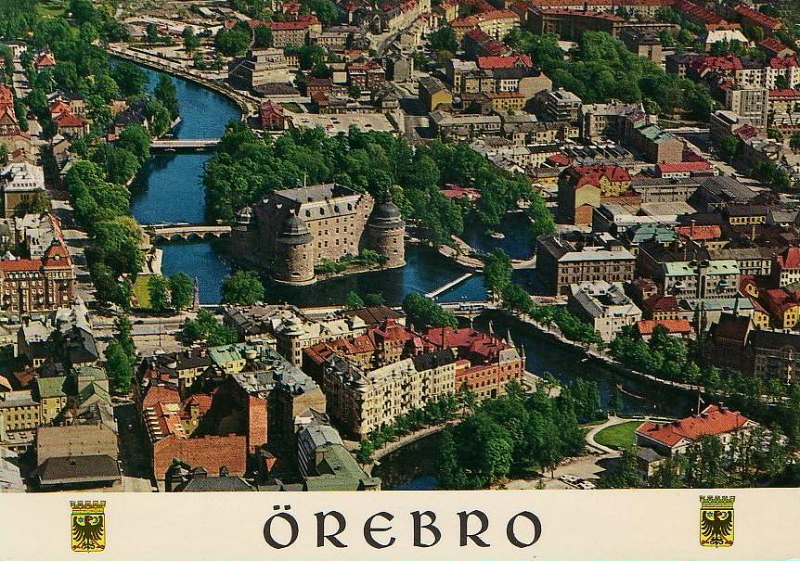 Vy över Örebro