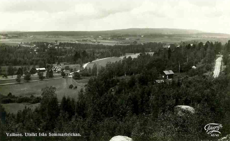 Karlskoga, Valåsen, Utsikt från Sommarbrickan