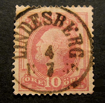 Lindesbergs Frimärke 4/7 1880