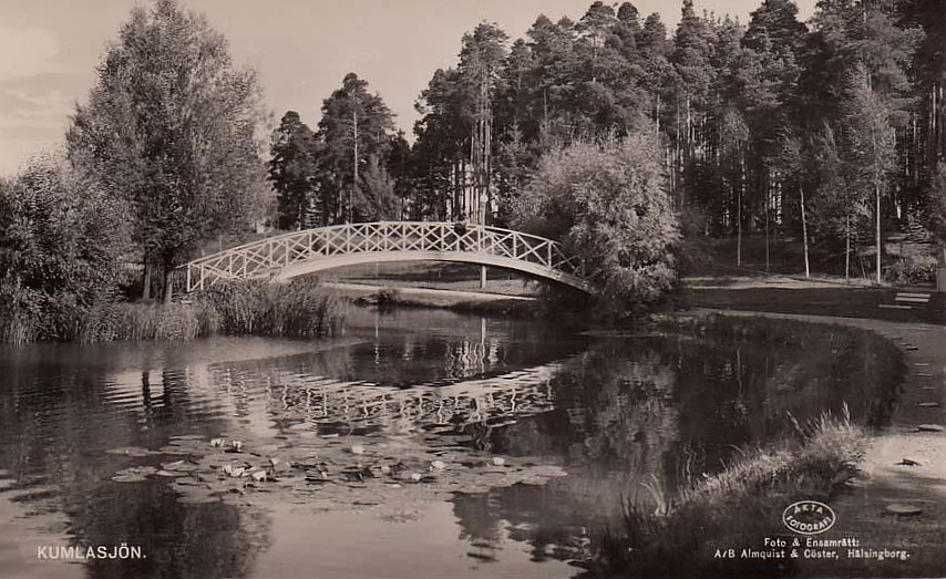 Kumla, Kumlasjön 1950