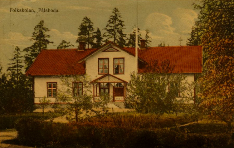 Pålsboda Folkskolan 1920