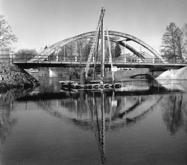 Lindesberg Prästbron 1952