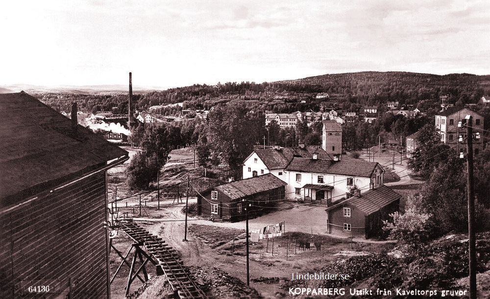 Kopparberg, Utsikt från Kaveltorps Gruvor