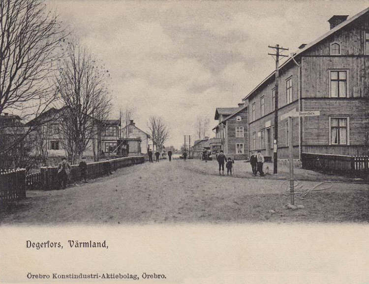 Degerfors Värmland 1908