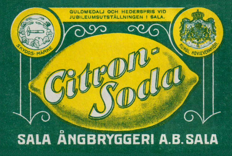 Sala Ångbryggeri AB, Citron Soda